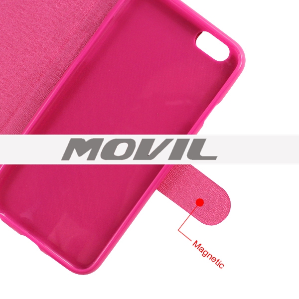 NP-2566 3D Funda de cuero PU para Apple iPhone 6-13